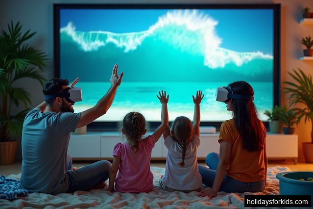 Virtual Vacations: Exploring the World from Home with Kids